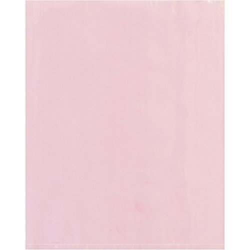Антистатичен Плоски найлонови торбички размер на 2 на Хиляда, 6 x 8, Розово, 1000 / Калъф