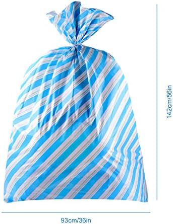 WXJ13 3 Опаковки 56 Коледни Гигантски Пластмасови Торбички За опаковане на подаръци, Гигантска Подарък Чанта за душата на Детето, е Много Голям Подарък Пакет за Душата