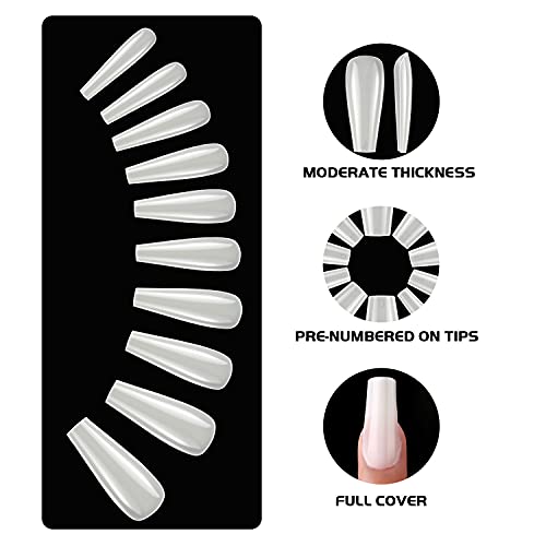 Режийни Ноктите, Типсы за нокти под формата на Гроб - Easkep Акрилни Нокти, Натурални Типсы за нокти, Режийни ноктите 600