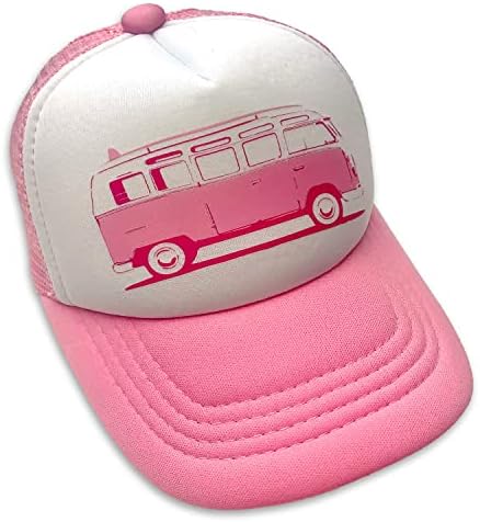 Sol Baby Surf Bus Розова Детска Шапка за шофьор на камион