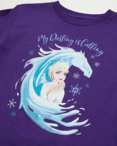 Тениска Принцеси за момичета Disney, 4 опаковане – Мини Маус, Замразени (Бебе / момиченце)