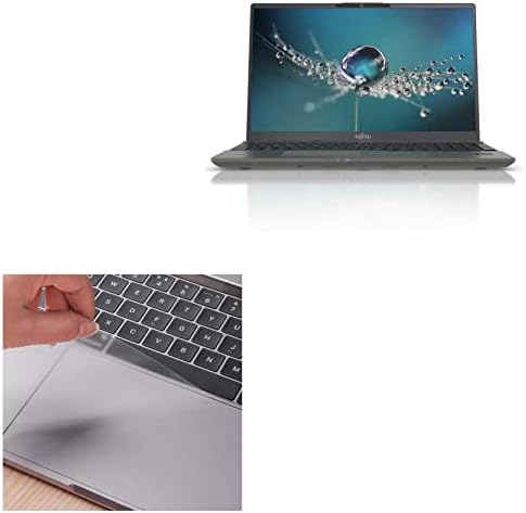 Защитно фолио за тъчпада BoxWave, съвместима с Fujitsu LifeBook U7511 - ClearTouch за тъчпада (2 комплекта), Защитно