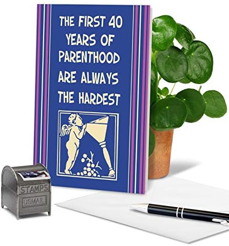 NobleWorks - Хладно Картичка за Деня на майката Поздравителна Картичка подарък за мама (с плик) - First 40 0074