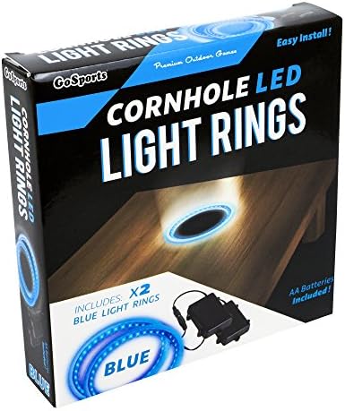 Комплект led пръстени GoSports Чукни Light Up от 2 теми - съвместим с всички игри на Нова (червено, бяло или синьо)