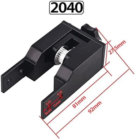 2020 Профил с V-Образно пазом по оста X 2040 Устройство за Симултанен натягане на колана по ос Y за 3d-принтер