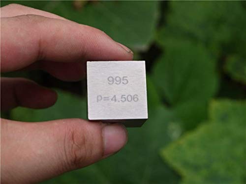1 инчов Титан Метален Куб 99,5% Чистота за Събирането на елементи Лабораторен Експеримент Материал Хоби Вещество