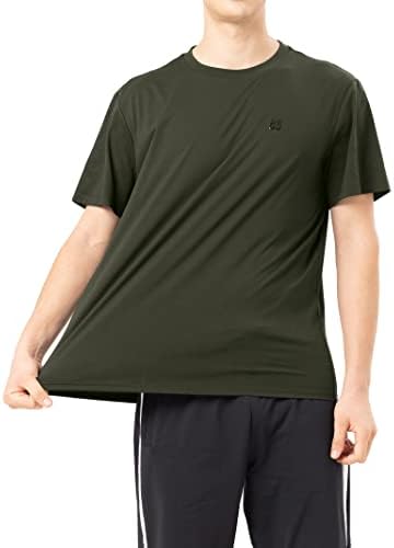Мъжки t-shirt, Устойчив На бръчки, Performance Tee, 4 Начина на разтягане в продължение, Бързосъхнеща, С Къс ръкав,