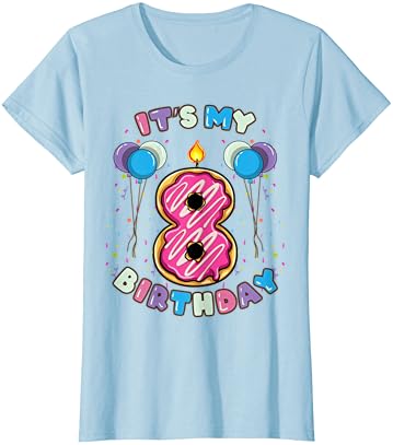 Тениска за рождения Ден на Поничка на моя 8-ия Рожден ден