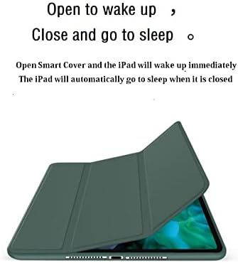 Калъф за iPad 7/8/9 (10,2 инча) 2020 (8-то поколение) 2019 (7-ти с притежателя на Apple Молив устойчив на удари Тънък Защитен Калъф Trifold Cover Калъф-поставка с автоматичен режим на засп?