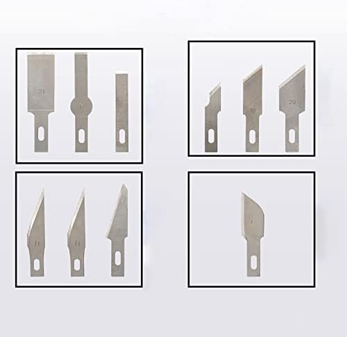 Комплект Ножове за Дърворезба, Инструменти За рязане на Кожа, Многофункционален Нож За Рязане на Хартия, Нож за Изрязване,