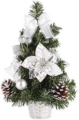 PDGJG Коледно Дърво - Мини-Коледна Украса За вашия работен плот (40 см) (Цвят: C)