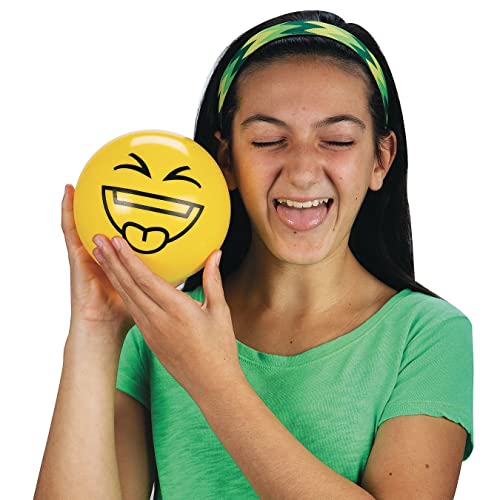 S & S Worldwide Emoji Топка, диаметър 6 инча, Опаковки от 7