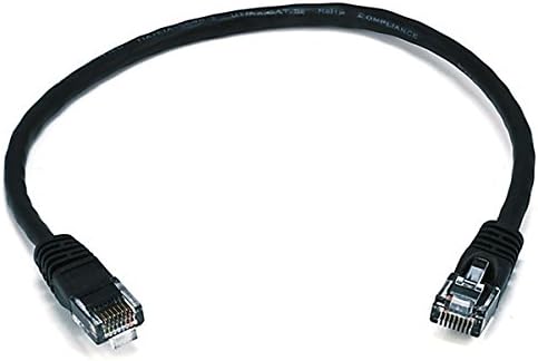 Коаксиален кабел Monoprice RG6 Quad Shield CL2 с конектор тип F и 102288 Cat6 Ethernet Patch Кабел - кабелен Интернет-кабел