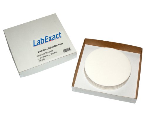 Качествена Целлюлозная Филтърна хартия LabExact 1200051 марка CFP1, 11,0 хм, 9,0 см (опаковка по 100 броя)