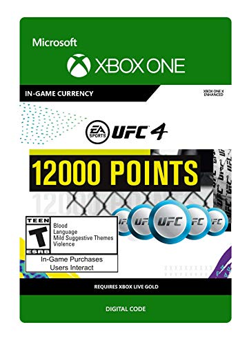 EA SPORTS UFC 4: 12000 точки UFC - Xbox One [Цифров код]