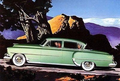 1954 Chrysler New Yorker Deluxe - Рекламен магнит за реклама