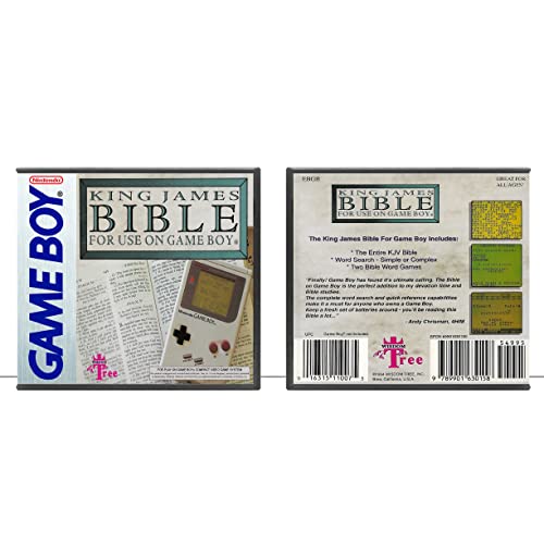 Библията на крал Джеймс | (GB) за Game Boy - Само в калъф за игри - без игри