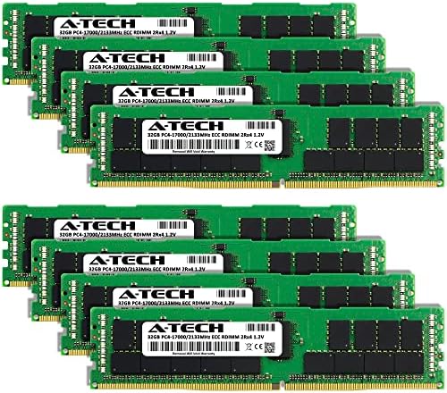 Комплект оперативна памет A-Tech обем 256 GB (8x32 GB) за IBM ThinkStation P900 - DDR4 2133 Mhz PC4-17000