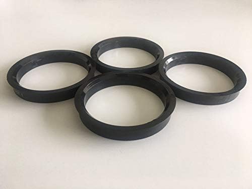 NB-AERO (Комплект от 4) Полиуглеродные пръстени за центриране на главината с диаметър от 75 мм до 63,4 mm с вътрешен диаметър