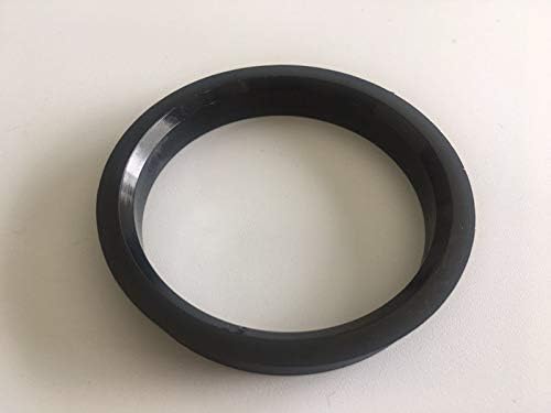 NB-AERO (Комплект от 4) Полиуглеродные пръстени за центриране на главината с диаметър от 73,1 мм до 60,1 mm с вътрешен диаметър | Централно пръстен за главината е Подходящ за