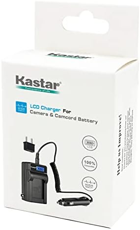 Батерия Kastar 2-Pack LB-060 и LCD ac зарядно е Съвместим с цифрови камери Kodak PixPro AZ526, PixPro AZ527, PixPro AZ528