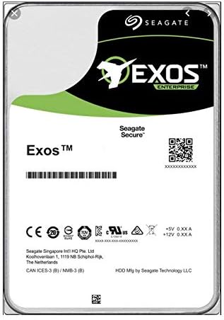 Твърд диск Seagate Exos X16 ST16000NM003G обем 16 TB - Вътрешен - SATA (SATA/600)