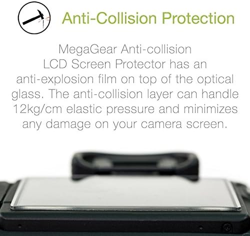 Оптична защитно фолио за дисплей камера MegaGear MG1941 е Съвместима с Olympus OM-D E-M10 Mark IV