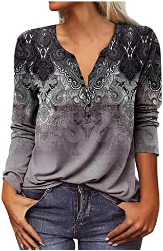 Блузи за жени 2023, Блузи с дълъг ръкав, Ризи, добре облечени Ежедневни тениски с V-образно деколте, Графична Тениска, Прекрасни Празнични Блуза, Пуловер, Пролет