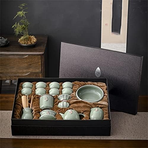 CXDTBH Керамични капакът на чашата чай кунг-фу Начална дневна, Приемна офис чай в китайски стил Подарък кутия