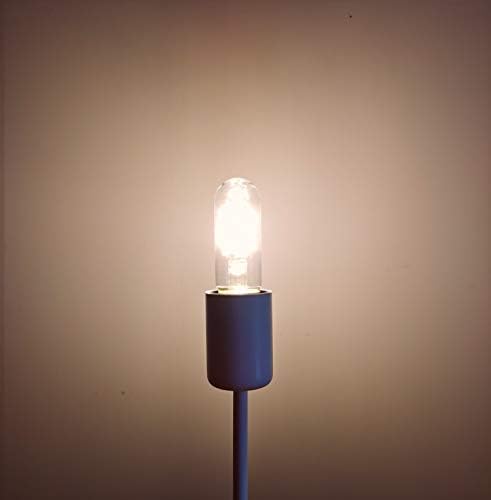 Led лампи SHACHENG T10 Топло бял цвят 2700K, 6 W, led Тръбна лампата на Едисон с регулируема яркост, Еквивалент