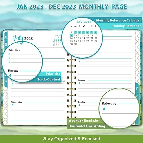 Планер на 2023 година - Планер 2023 година, Седмична, Месечна списък с раздели, януари 2023 г. - декември 2023