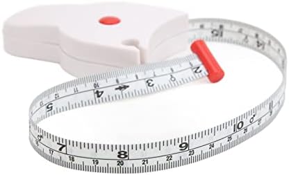 Измерване на Лента за тялото WEYI, Ясни Етикети Преносима Здрава Автоматична Телескопична Измерване на Лента