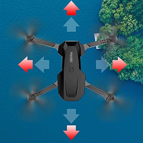 QUITOKA Радиоуправляеми безпилотни самолети, 4K HD въздушна фотография С Двойна Камера Самолет с дистанционно Управление,