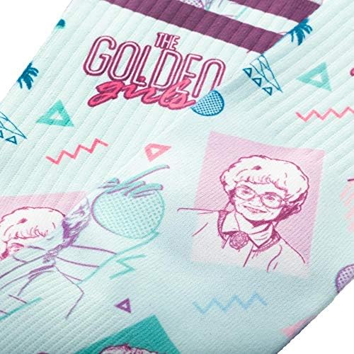 Неонови Лиофилизирани чорапи за екипажа The Golden Girls Character 80-те години