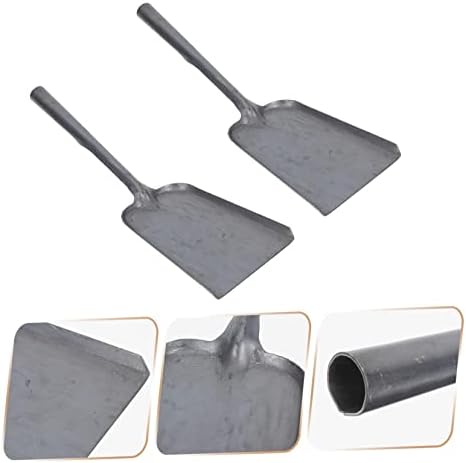 Yardwe 2 елемента Домакински Лопата за въглища Пепел Улични Инструменти за Малка Камина За Приготвяне На Скара Лопатка За Разсаждане Растения Лопата За поливане на Са