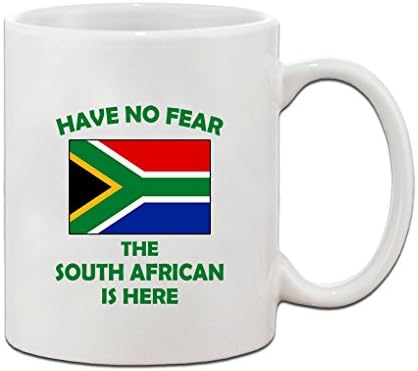 Не се Страхувайте, Южна Африка Тук, Южна Африка Керамични Кафе, Чаена Чаша, Празничен Коледен Подарък На Ханука За Мъже и Жени