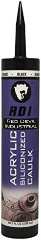 Силиконизирани Акрилен Уплътнител строителен клас Red Devil 08760I RD PRO, 10,1 унция, прозрачен