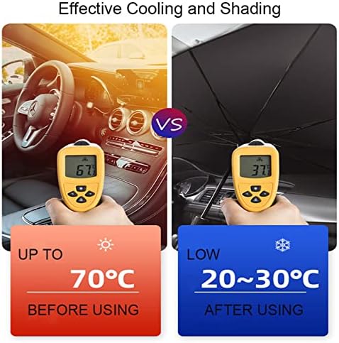 Слънцезащитен Чадър на Предното стъкло на автомобила, Сгъваема Кола Чадър, Козирка, UV Блок за Край на Предното