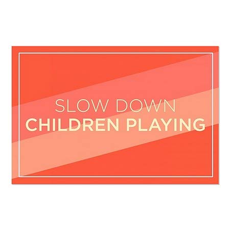 CGSignLab | Забави игра на децата - Модерна и Диагонал Прозорец панел | 36 x 24