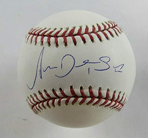 Андерсън Ернандес Подписа Автограф Rawlings Baseball В100 - Бейзболни Топки С Автографи