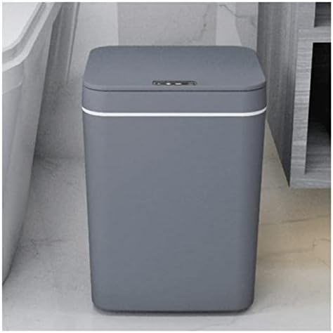 XWWDP [Умно кофа за боклук] Индукционное кошчето за боклук с капак Сервизни е Пластмасова кофа с Автоматична Индукционная капак