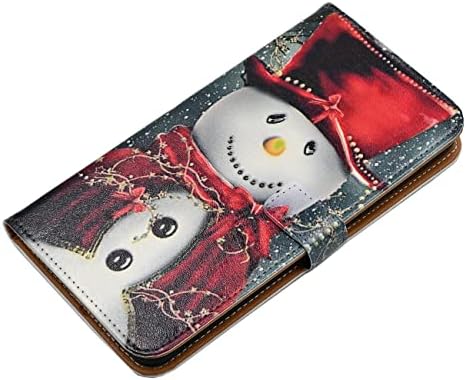 Калъф YHB за Samsung Galaxy A13 5G, Тънък калъф-портфейл от изкуствена кожа с панти капак и поставка за карти, Защитен