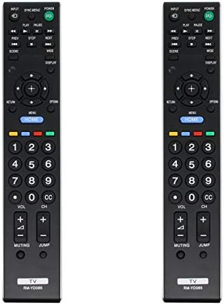 Комплект от 2 теми за подмяна на дистанционно управление RM-YD065 - Съвместими телевизори на Sony KDL55HX729