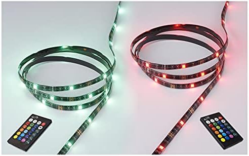 iLive 32-Led Светлинна лента, с Променящ се Цвят на подсветката, Включва дистанционно управление, 6,56 фута. Дълъг (IAT60B)