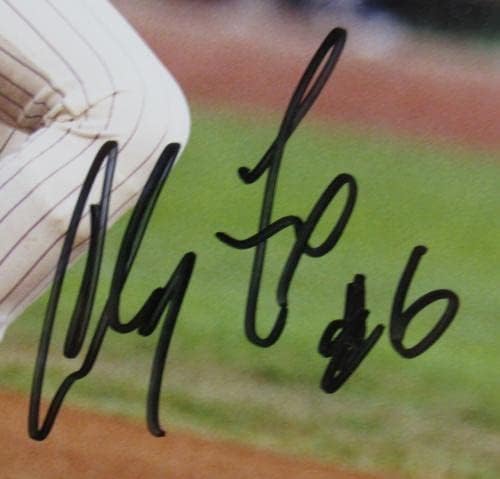 Анди Фокс Подписа Автограф 8x10 Снимка на I - Снимки на MLB с автограф
