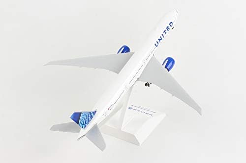 Ivelin SkyMarks United 777-300ER 1/200 w/Gear SKR1054 2019 Синя Ливрея, Бял