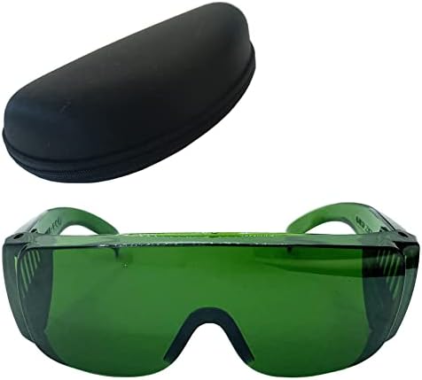 Лазерни Защитни Очила За Защита на Очите YAG UV Light IPL Типични 1064nm Лазерни Защитни очила Очила OD 4 + Зелен Цвят за Лазерно