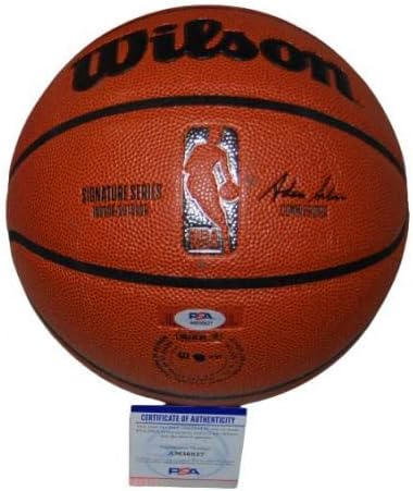 Подписан Арджеем БАРРЕТТОМ (НЮ ЙОРК НИКС) баскетболен PSA Уилсън НБА /DNA COA AM36827 - Баскетболни топки с автографи