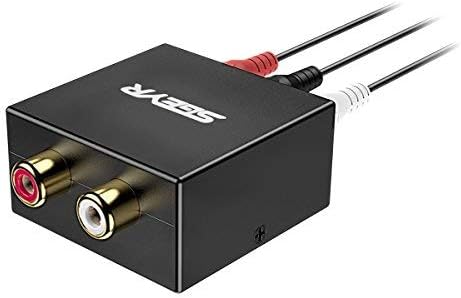 Адаптер за аудио системи SGEYR 5.1 Преобразува стерео RCA конектор в 3 x 1/8 (3.5 мм) Двунаправленное за Конвертиране на мултимедийни