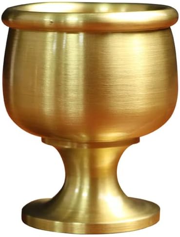 XIALON 1бр 4,5 см, Медни Домакински Чаша За Вино Поклонението на Бога на Богатството на Буда Чаша За Светена вода е Вода,